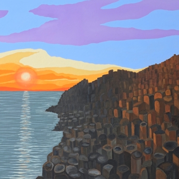 Giants Causeway Original Artwork