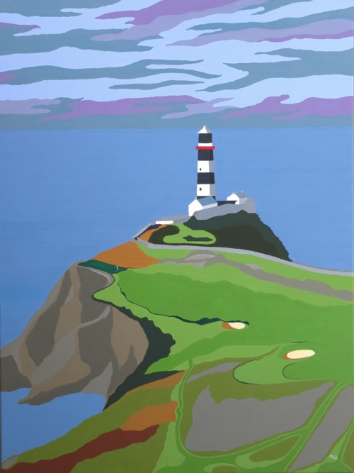 Old Head Golf Links Original Artwork