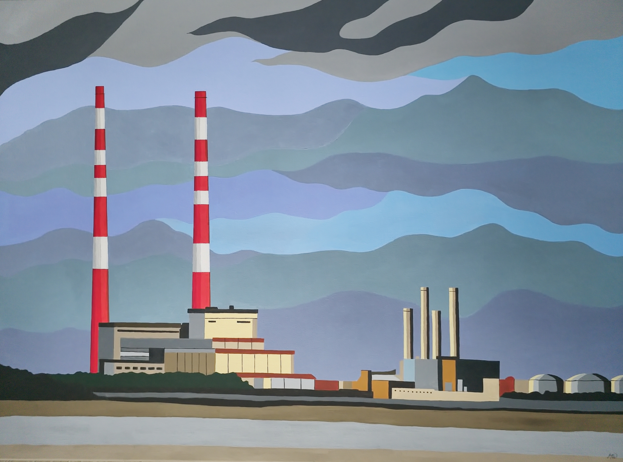 Poolbeg chimneys